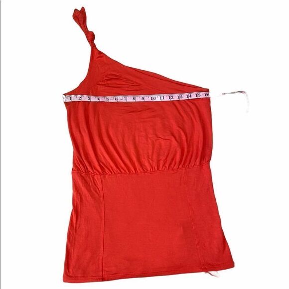 Free People Shindig‎ One Shoulder Top Orange Large - Picture 6 of 11